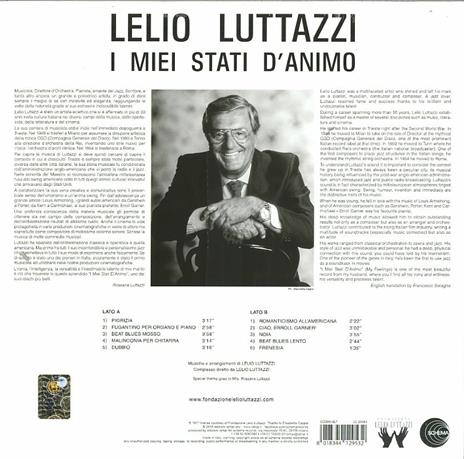 I miei stati d'animo - Vinile LP di Lelio Luttazzi - 2