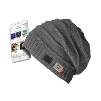 Cappello invernale con auricolari wireless e microfono integrati, colore  grigio - SBS - TV e Home Cinema, Audio e Hi-Fi | IBS