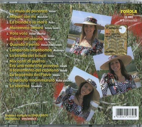 La bionda e le more - CD Audio di Le Mondine - 2