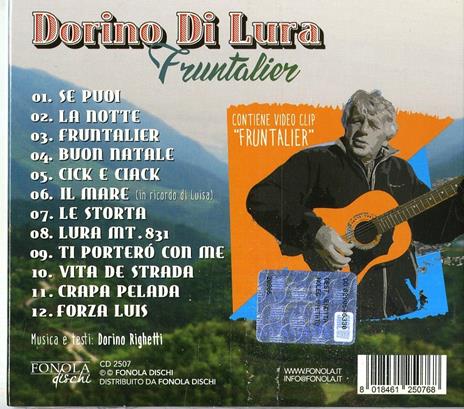 Fruntalier - CD Audio di Dorino Di Lura - 2