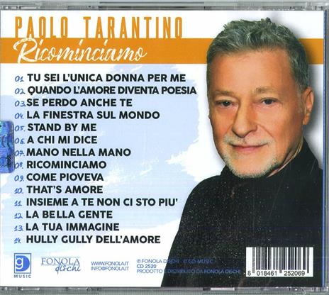 Ricominciamo - CD Audio di Paolo Tarantino - 2