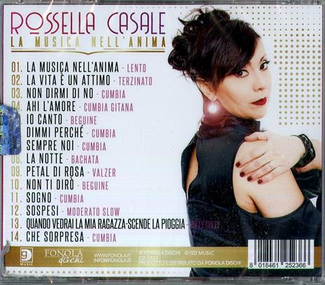 La musica nell'anima - CD Audio di Rossella Casale - 2