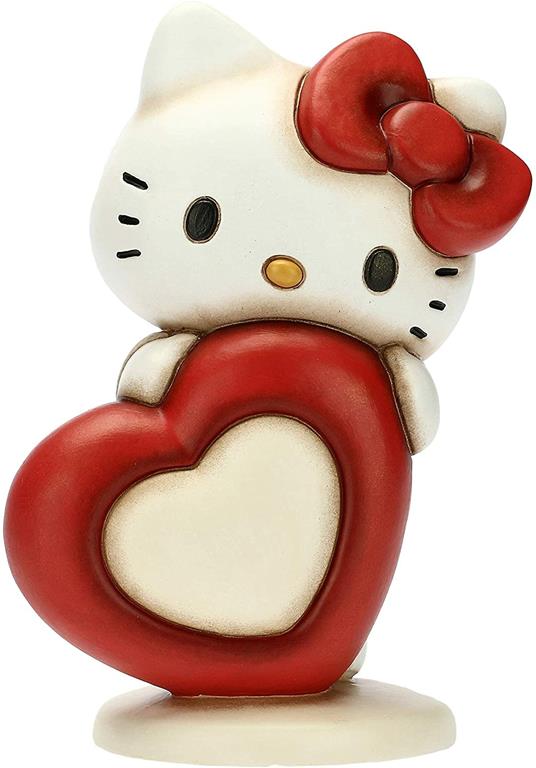 THUN - Hello Kitty Grande con Cuore - Ceramica - h 20 cm - Thun - Idee  regalo | IBS