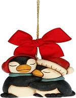 Thun Addobbo-Per-Albero-Di-Natale-Coppia-Pinguini-Maxi