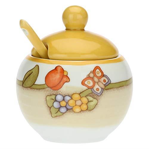Thun - Zuccheriera in porcellana con cucchiaino Country - Thun - Idee regalo  | IBS