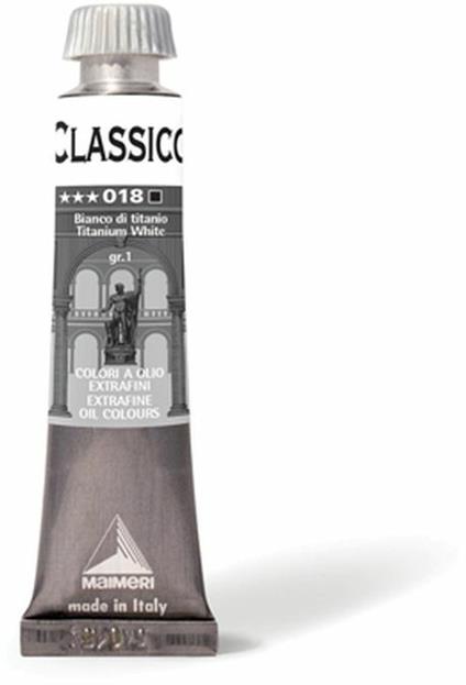 Colori Ad Olio Classico Ml.20 Bianco Di Titanio