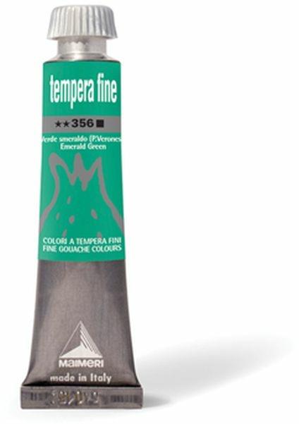 Tempera Fine Tubo Ml.20 Verde Smeraldo P.Veronese