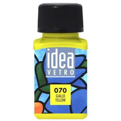 Colore Giallo per Vetro Idea 60 ml