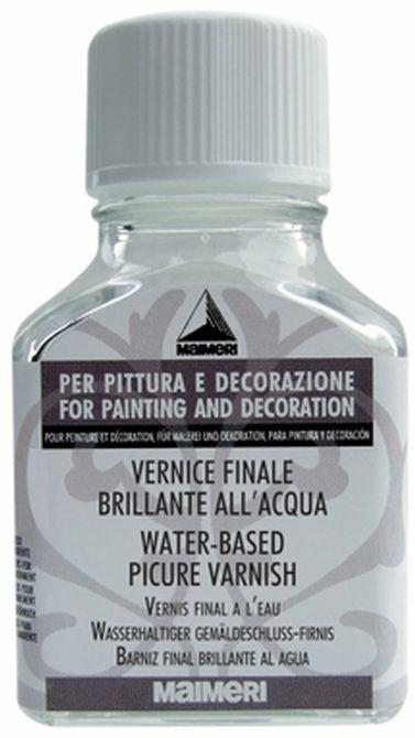 Vernice Finale Brillante All'acqua Ml.75