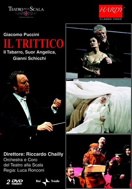 Il Trittico (Tabarro - Suor Angelica - Gianni Schicchi) (2 DVD) - DVD di Giacomo Puccini,Riccardo Chailly