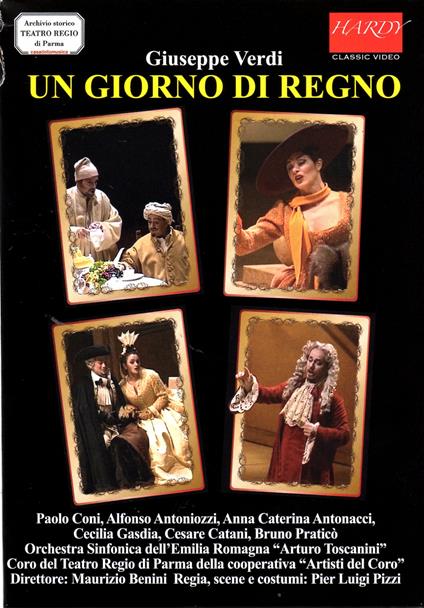 Un Giorno di Regno (Il Finto Stanislao) (DVD) - DVD di Giuseppe Verdi