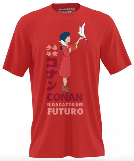 T-Shirt Unisex Tg. L. Conan, Il Ragazzo Del Futuro: Lana