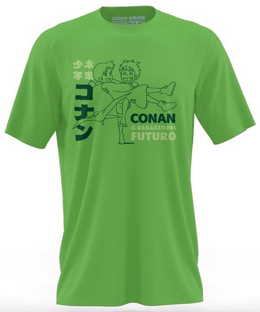 T-Shirt Unisex Tg. L. Conan, Il Ragazzo Del Futuro: Settei - 2