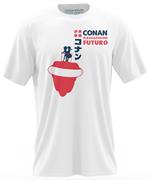 T-Shirt Unisex Tg. Xl. Conan, Il Ragazzo Del Futuro: Fly White