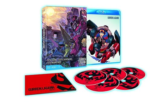 Gurren Lagann. Sfondamento dei cieli. The Complete Series (5 Blu-ray) di Hiroyuki Imaishi - Blu-ray - 2