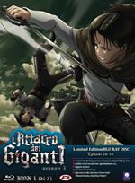 L' attacco dei giganti. Stagione 3. Box #01 Eps.1-12. Limited Edition (Blu-ray)