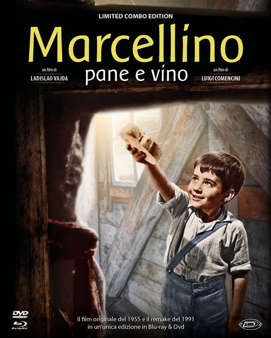 Marcellino pane e vino (Limited Edition) (Blu-ray+DVD+O-Card+Booklet) - DVD  + Blu-ray - Film di Ladislao Vajda , Luigi Comencini Bambini e ragazzi | IBS