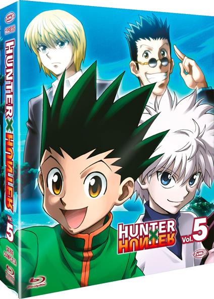 Hunter X Hunter Box 5 - Formichimere (3A Parte) + Elezione (Eps.127-148) (4 Blu-Ray) (First Press) di Kazuhiro Furuhashi - Blu-ray