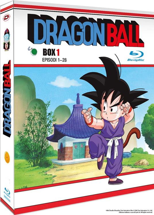 Dragon Ball Box #01 (Eps. 01-28) (4 Blu-Ray) di Daisuke Nishio - Blu-ray