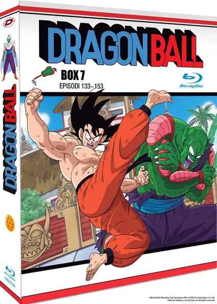 Dragon Ball Box #07 (Eps. 133-153) (3 Blu-Ray) di Daisuke Nishio - Blu-ray