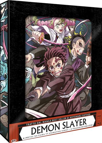 Demon Slayer - Limited Edition Box #05 - Il Villaggio Dei Forgiatori (Eps 01-11) (3 Blu-Ray) di Haruo Sotozaki - Blu-ray