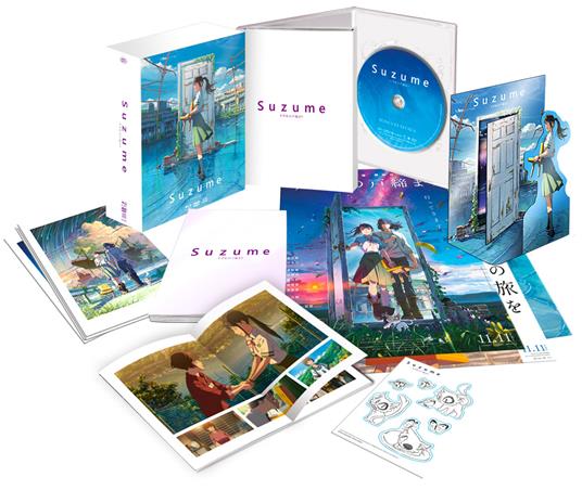 Suzume (DVD + 2 Blu-ray + CD + Gadget) di Makoto Shinkai - DVD + Blu-ray