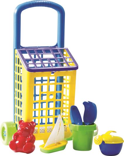 D-Beach - Trolley Con Accessori set mare