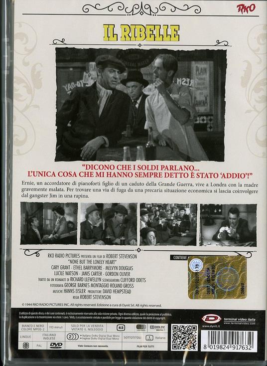 Il ribelle di Clifford Odets - DVD - 2