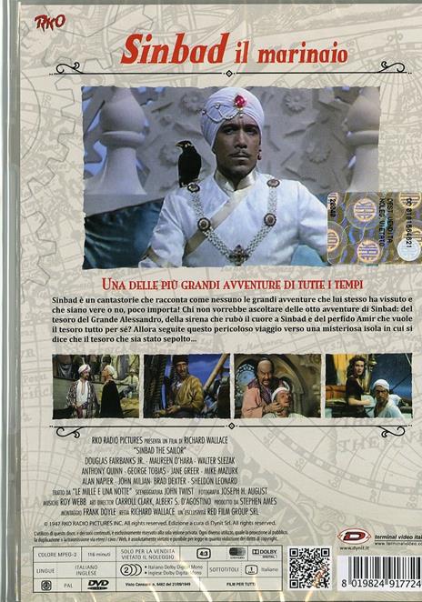 Sinbad il marinaio di Richard Wallace - DVD - 2