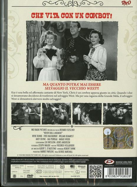 Che vita con un cowboy! di George Marshall - DVD - 2