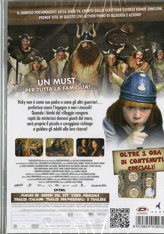 Vicky il vichingo. Il film - DVD - Film di Michael Herbig Avventura | IBS