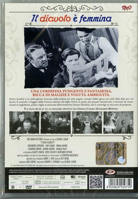 Il diavolo è femmina di George Cukor - DVD - 2