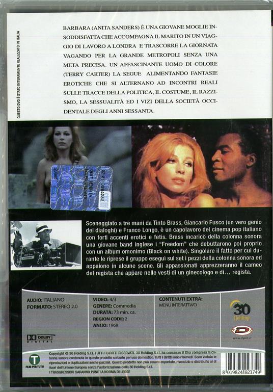 Nerosubianco (DVD) di Tinto Brass - DVD - 2