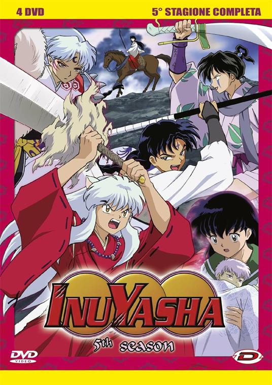 Inuyasha. Stagione 5 (4 DVD) di Yasumao Aoki - DVD