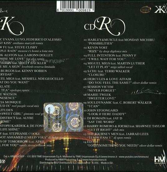 Kay Rush presents Unlimited XVII - CD Audio - 2