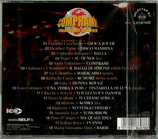 Comprami! Italian Graffiti Disco Fever - CD Audio - 2