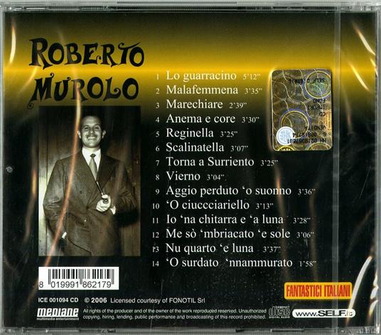 Roberto Murolo - CD Audio di Roberto Murolo - 2