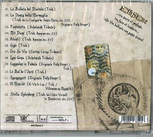 Sgangogatt - CD Audio di Folk Stone - 2