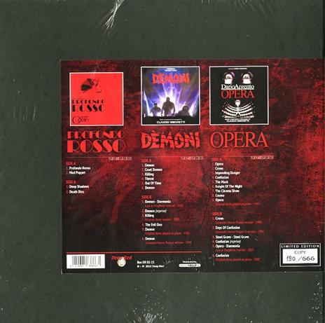 Horror Box (Colonna sonora) (Limited Edition) - Vinile LP di Claudio Simonetti - 2