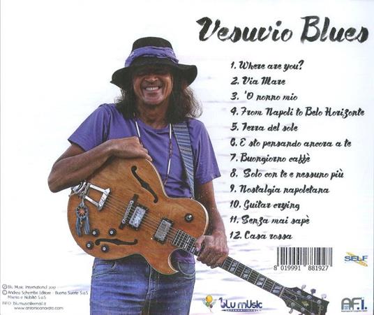 Vesuvio Blues - CD Audio di Antonio Onorato - 2