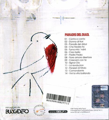 Paradis del diaol - CD Audio di Luf - 2