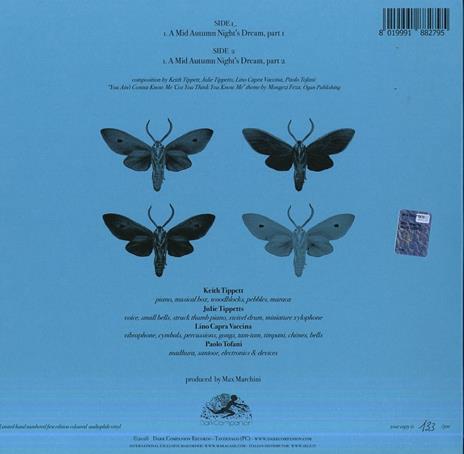 A Mid Autumn Nights Dream - Vinile LP di Keith Tippett,Paolo Tofani,Lino Capra Vaccina,Julie Tippetts - 2