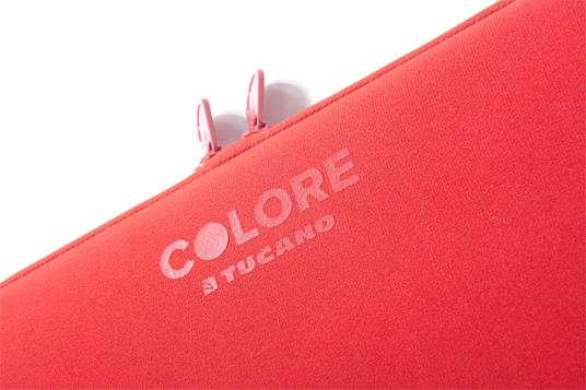 Custodia Tucano Colore Sleeve per PC 10"/11". Rosso - 6