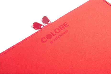 Custodia Tucano Colore Sleeve per PC 13"/14". Rosso - 8