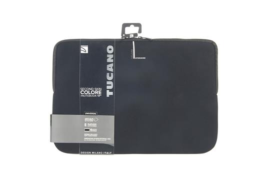 Custodia Tucano Colore Sleeve per PC 17"/18". Nero - 8