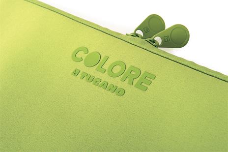 Custodia Tucano Colore Sleeve per PC 11"/12". Verde - 6