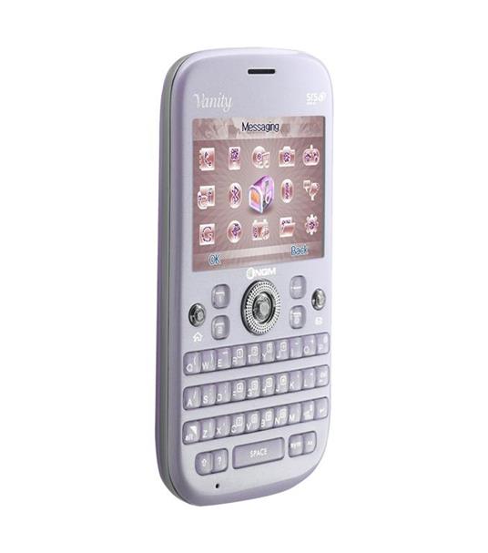 Cellulare NGM Vanity Qwerty Dual Sim Swarovski Lilla - NGM - Telefonia e  GPS | IBS