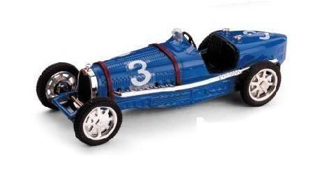 Bm0042 Bugatti T.Nuvolari 1934 N.14 Retired France Gp 1.43 Modellino Brumm