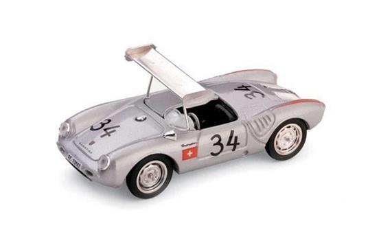 Brumm BM0236 PORSCHE 550 RS N.34 NURBURGRING 1956 M.MAY 1:43 Modellino - 2