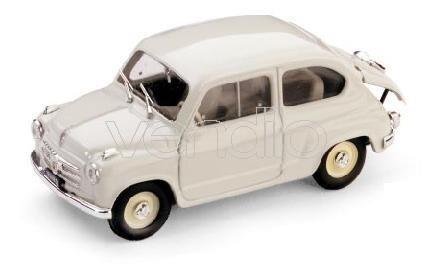 Bm0265 Fiat 600 1A Serie Derivazione Abarth 750 1956 1.43 Modellino Brumm